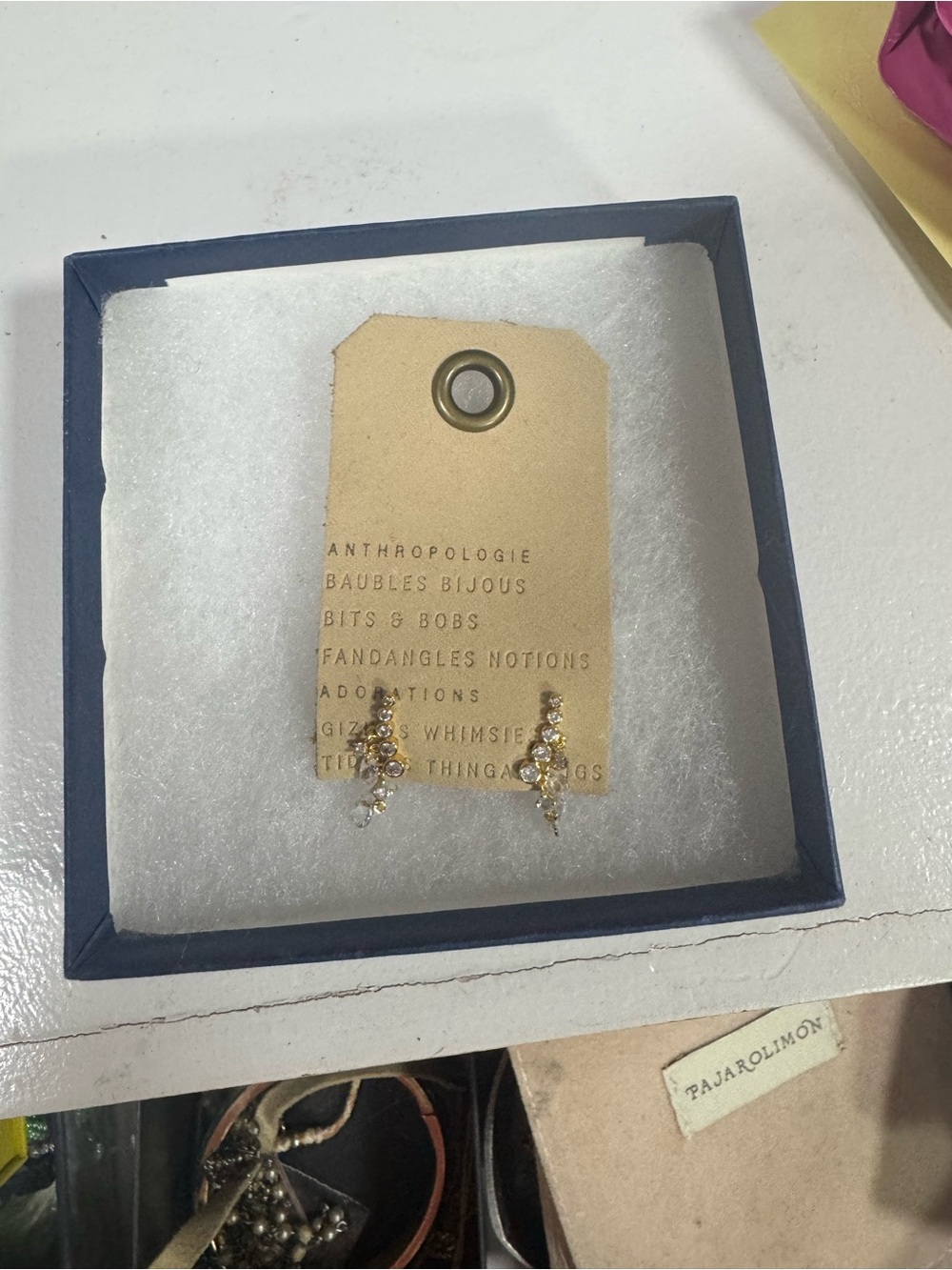 Anthropologie Crystal Drop Earrings – NWT ✨ - Picture 3 of 3